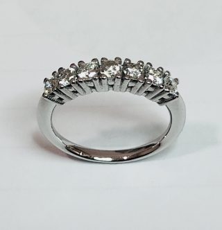 anillo de plata